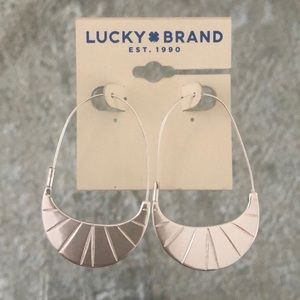 Silver earrings, brand new